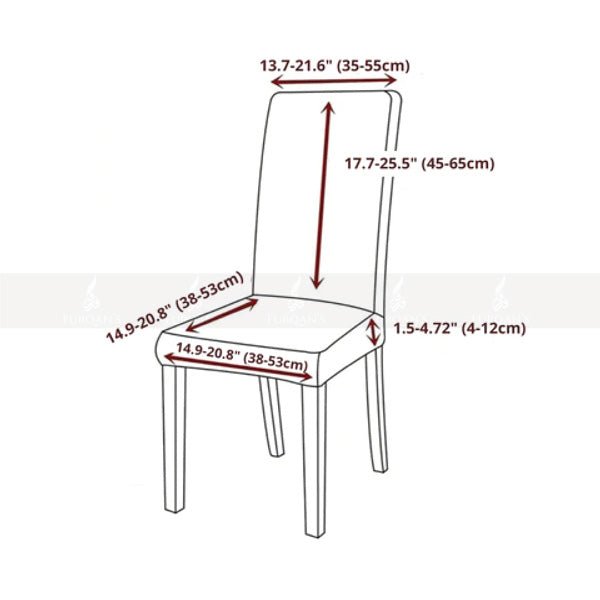 Frill Style Micro Mesh Chair Cover (Grey Color)