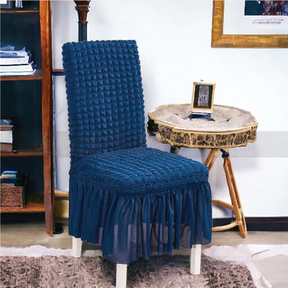 Frill Style Bubble Stuff Chair Cover