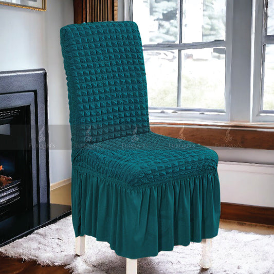 Frill Style Bubble Stuff Chair Cover